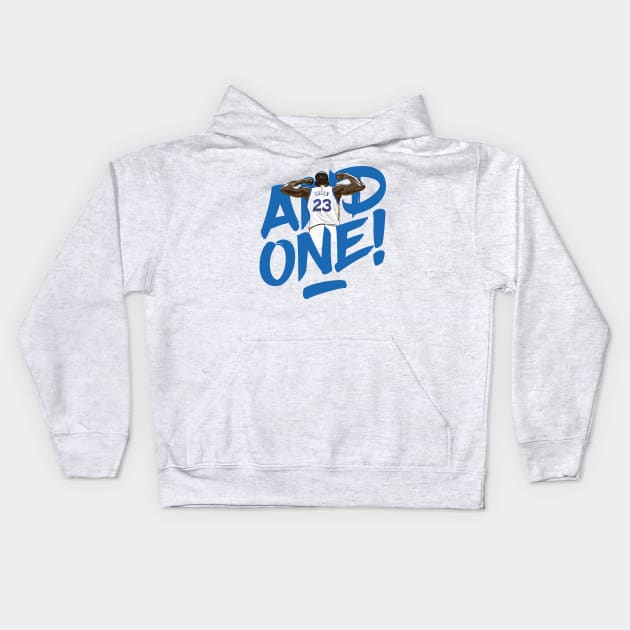 Draymond Green And One 2 Kids Hoodie by teeleoshirts